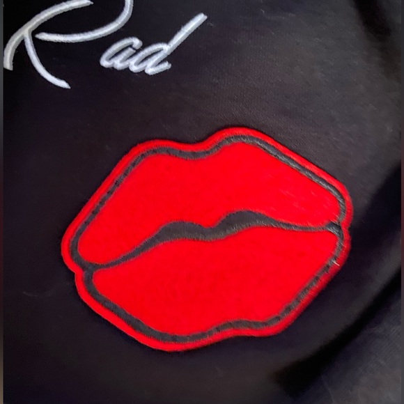 New Lauren Moshi Elements Check Heart Hoodie - Picture 6 of 10